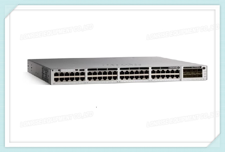 China Catalyst 9300 48 Port PoE+ C9300-48P-E Cisco POE Ethernet Network Switch on sale