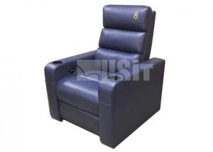 China Public Furniture Real Leather Cinema Theatre Recliner Couches on sale