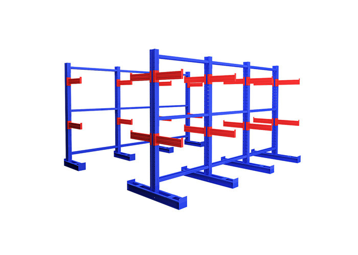 China SGS Q235 Timber Racking Cantilever Racks 800kgs/Arm on sale
