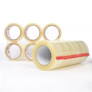China 40 Micron Water Based Acrylic Adhesive Bopp Packing Tape 48 Mm X 66/100 M on sale