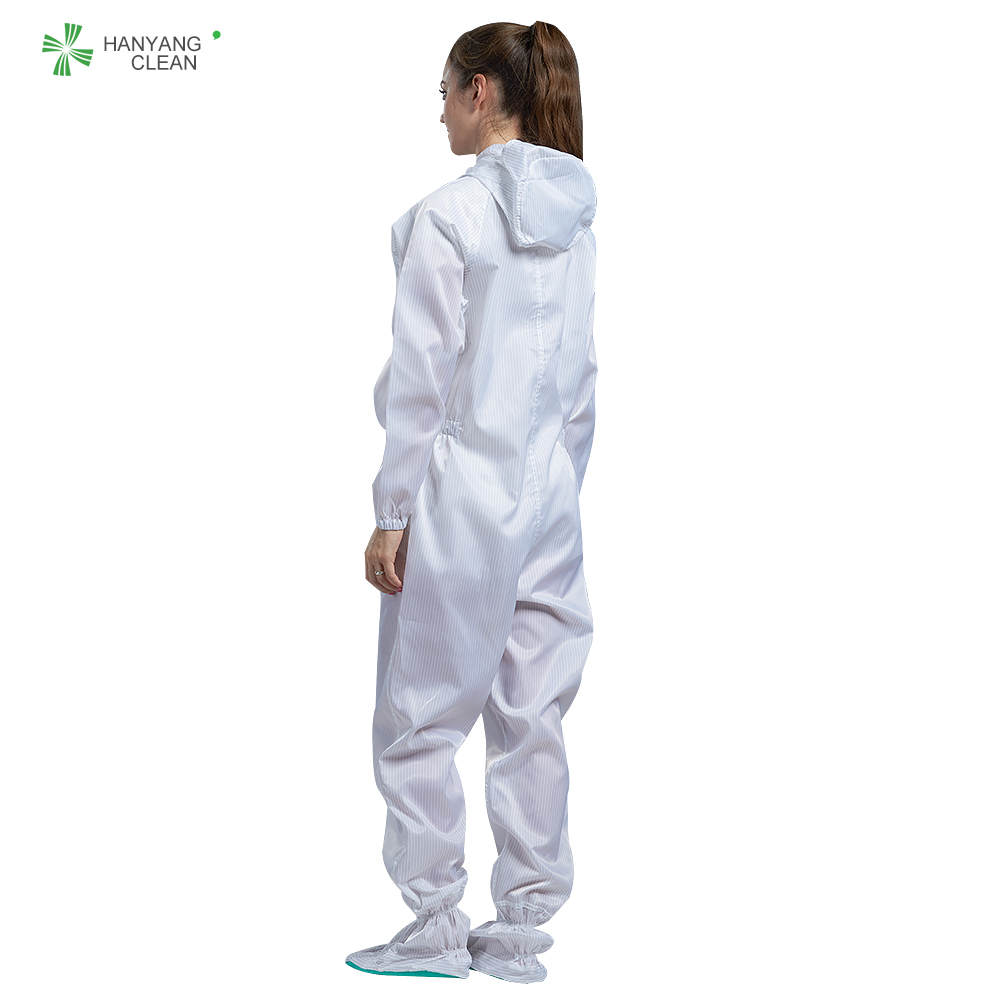 Cleanroom Garment Resuable Autoclave Coverall in Pharmaceutical Workshop