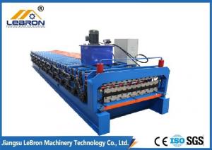 Suitable material to process: PPGI  GI coil glazed tile roll forming machine