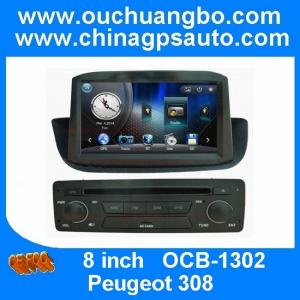China Ouchuangbo autoradio DVD gps navi Peugeot 308 support iPod USB BT swc OCB-1302 on sale