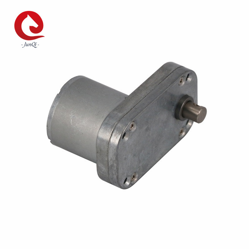 China JQM-65SS 3530 65mm Reducer Gearbox 12/24V High Torque Brush Motor 90 Degree Angle Gearbox For BBQ Grill on sale