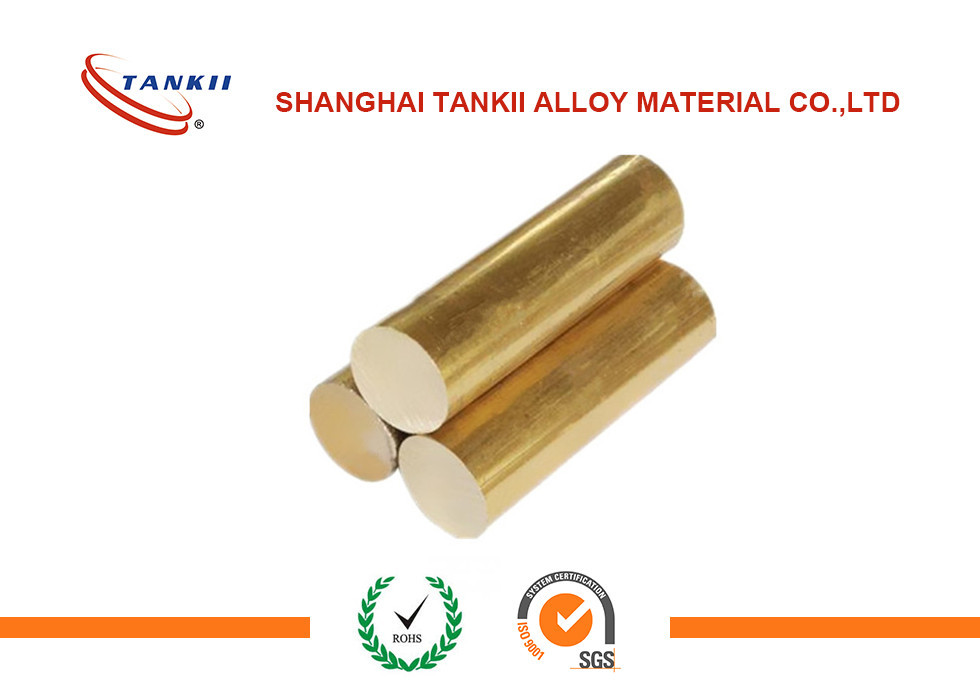 Best CuZn30 DIN 200mm Brass Threaded Rod 20mm Thickness wholesale