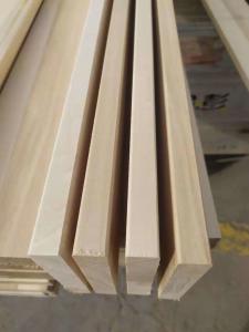 China 100mm-2440mm Solid Wooden Board Poplar Wood Panel Grade AA AB BC on sale