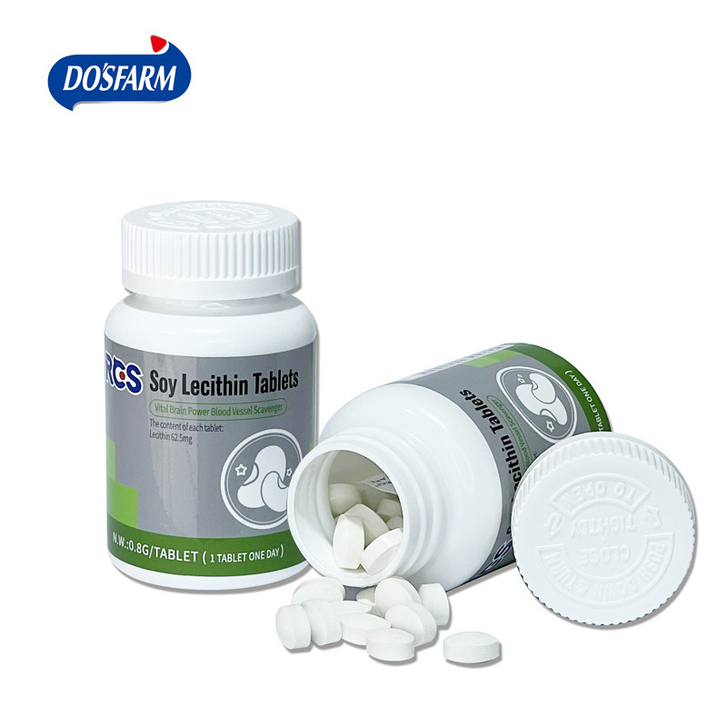 China Customized Health Supplements Soy Lecithin Tablets Nutraceutical Tablet ISO22000 on sale