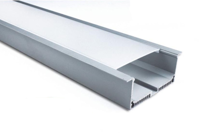 Best Extruded Aluminum Led Profile For Led Strips Light / Aluminum Tile Trim Profile wholesale