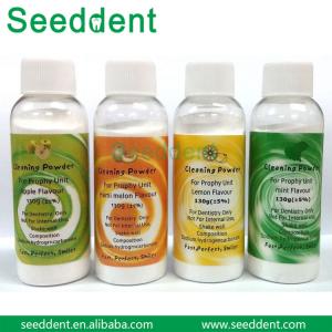 Best Lemon, apple, mint, melon flavor dental Air Prophy powder / dental Clearing powder for prophy unit SE-J006 wholesale