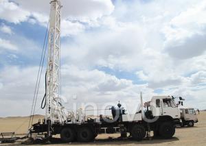 China High Efficient Water Well Drilling Rig with Drilling Depth 200m 100 kw on sale