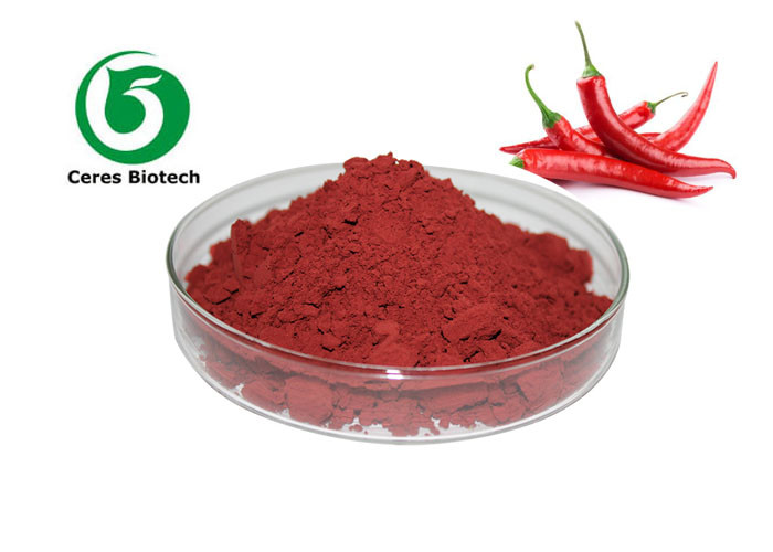 China Food Grade Chili Pepper Extract Red Powder Capsanthin 465-42-9 Healthy on sale