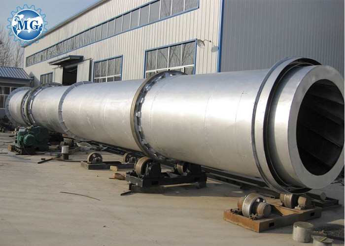 China Industrial Sand Dryer Machine / High Efficiency Three Small Rotary Drum Dryer on sale