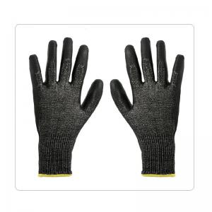 China General Maintenance Black HPPE Fiber Size 6 ANSI Level 3 Cut Resistant Gloves on sale