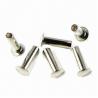 Buy cheap Rivets, Made of Aluminum, Brass, Stainless Steel, Phosphor Copper, Iron from wholesalers