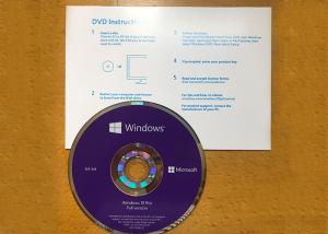 Best 100% Workable Windows 10 Professional DVD , Genuine Win 10 Pro License Key wholesale