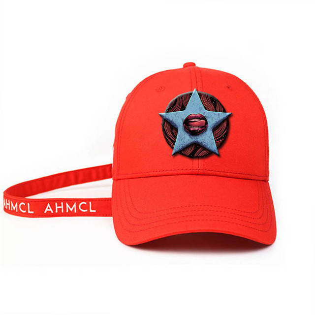 Best Fashionable Embroidered Baseball Caps / Metal Patch Icon On Panels Baseball Hip Hop Cap wholesale