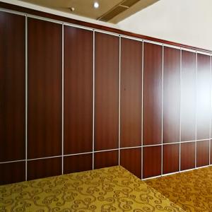 Best Aluminium Frame Sliding Movable Decorative Mesh Louvered Demountable Partition Wall wholesale