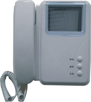 Cheap Indoor Panel ABS Plastic Housing Video Alarm System Video Door Phone for sale