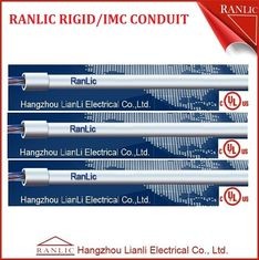 Best Steel 3 inch 4 inch Rigid Metal IMC Electrical Conduit With RGB Coupling &amp; Plastic Cap wholesale