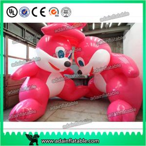 Best 3m Giant Decoration Easter Inflatable Bugs Bunny/ Pink Inflatable Rabbit wholesale
