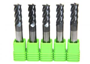 China High Precision Square End Mill / CNC Milling Bits 0.2 μM Grain Size Custom on sale