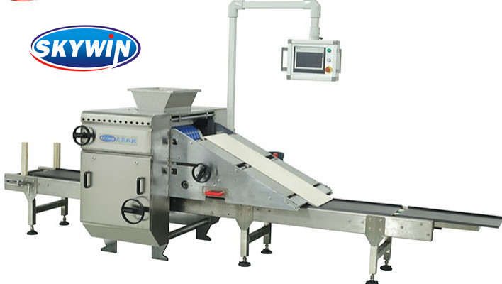China Touch Screen Control Tray Type Biscuits Making Machine 400 MM Width Rotary Moulder on sale