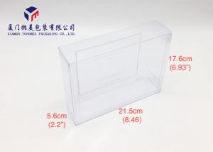 Best Offset Printing On Front Side Clear Box Packaging For Bath Gift Set 17.6cm Height wholesale
