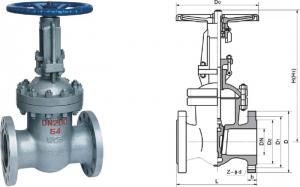 China Cast Steal Flexible Wedge Gate Valve/large diameter gate valves/steam gate valves/industrial gate valves on sale