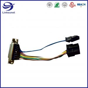 China Control Box Soldering Wire Harness with DB15 add 43025 3.0mm Connectors on sale