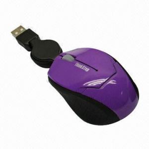 China Optical Mini Mouse with Retractable Line on sale