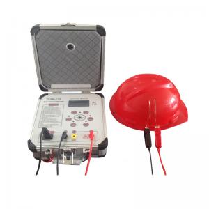 China Safety Helmet Anti Static Tester , JIS ECE EN ASTM Helmet Testing Equipment on sale