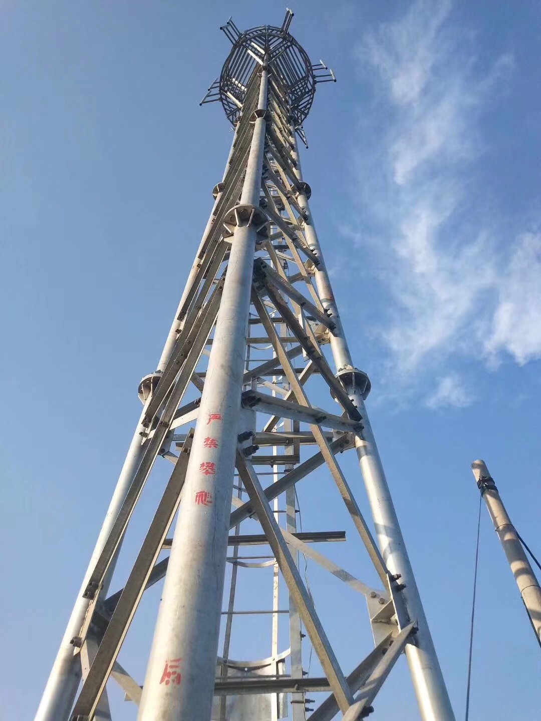 Best Q235 Steel GSM Self Supporting Antenna Tower For Park wholesale