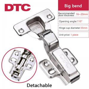 Best Silver Frameless Hydraulic Concealed Hinges Full Overlay Kitchen Cabinet wholesale