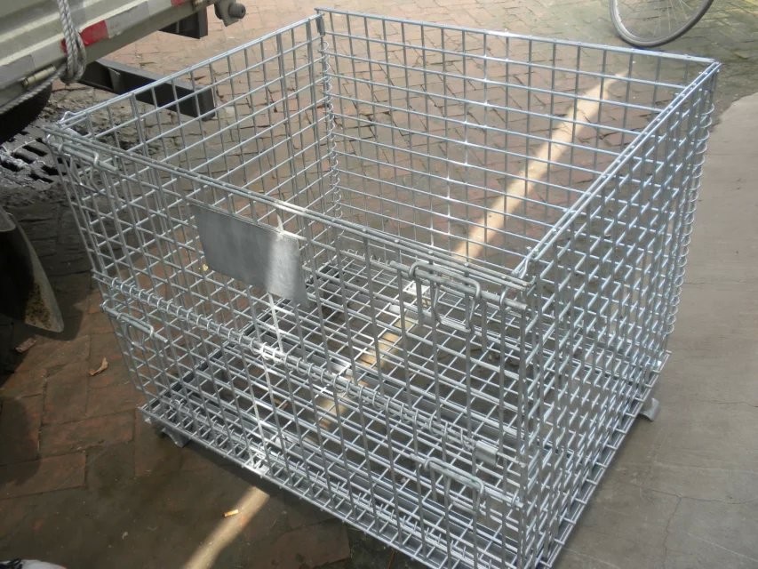 Buy cheap Folding Wire Mesh Container from wholesalers