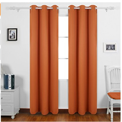 Best Solid Color Custom Window Curtains 150x250cm / 150x180cm Dry Cleaning Only wholesale