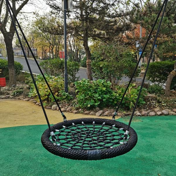 Cheap Playground Round Rope Net Swing Children Net Swing Bird Nest Net Swing for sale