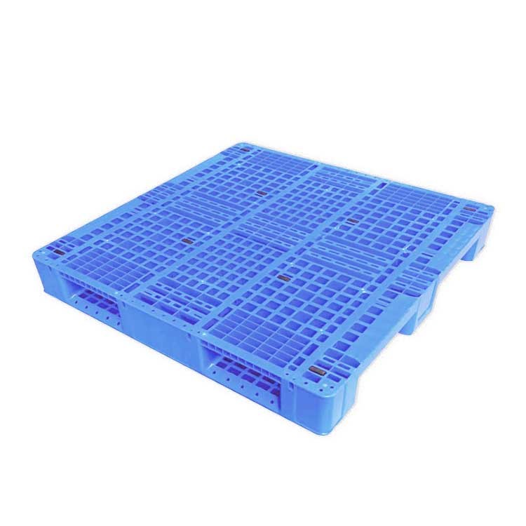 China 1100x1100 HDPE Stackable Plastic Pallet Dynamic 2.5T Blue 13.8Kg on sale