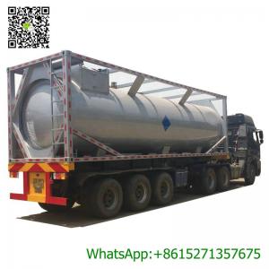 China 30ft Mobile LPG Gas Tank Container Gas Filling Station 30000L  LPG Gas Refilling Skid Plant Station on sale