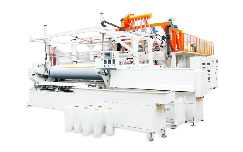 China Plastic Stretch Film Machine Stretch Wrapping Film Making Machine on sale