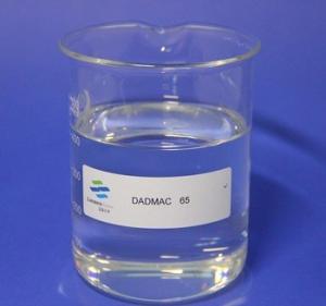 China Oil Field DADMAC Chemical Finishing Auxiliaries For Textile Colorless Light Yellow on sale