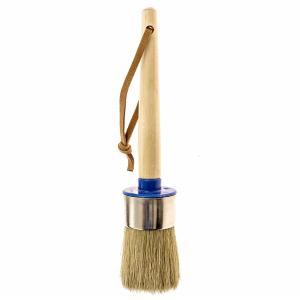 China Natural Bristles Cleaning Chalk Paint Brushes For Painting 45mm on sale
