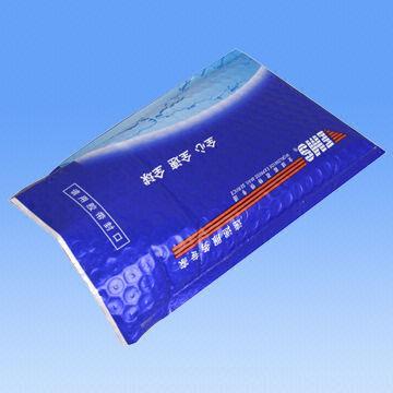 China Padded envelope, made of plastic, protective package in various sizes on sale