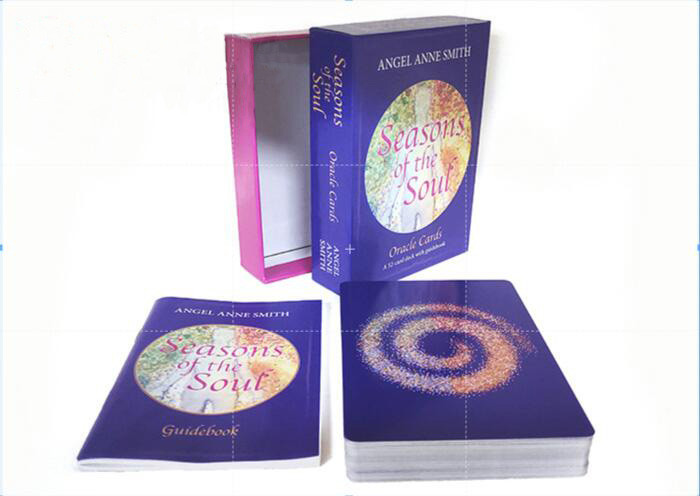 China Custom Printing Own Created Psychic Tarot Oracle Cards With Two Pieces Box on sale