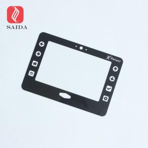 China Custom anti glare AG anti glare tempered glass 0.55-3.0 mm for Industrial  8” Touch Screen Navigation on sale