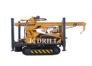 China Hydraulic Crawler Water Well Borehole Drilling Rig Machine on sale