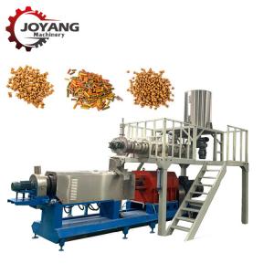 Best Fully Automatic Pet Food Production Line Adult Puppy Dog Food Extruder wholesale