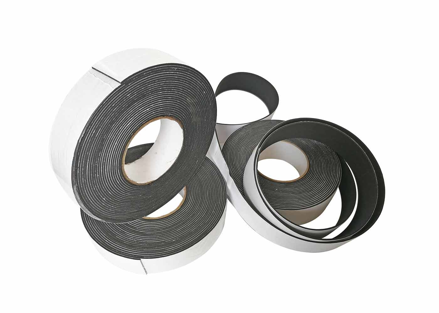 China Strong Single Sided EVA Foam Tape Black Self Adhesive Buffer Shockproof For Door Window Insulation on sale