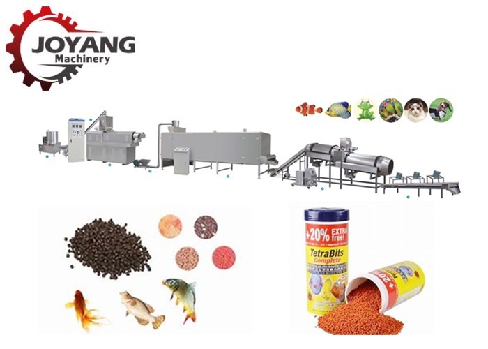 Best 150-1500kg/H Floating Pellet Fish Feed Making Machine Pet Puffed Food Production Line wholesale