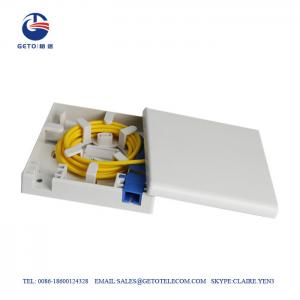 Best FTTH Sc / APC Faceplate Wall Socket OEM Fiber Terminal Box IP65 wholesale