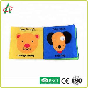 Best Snuggle Soft Books For Infants 18x18cm Cotton Fabric wholesale